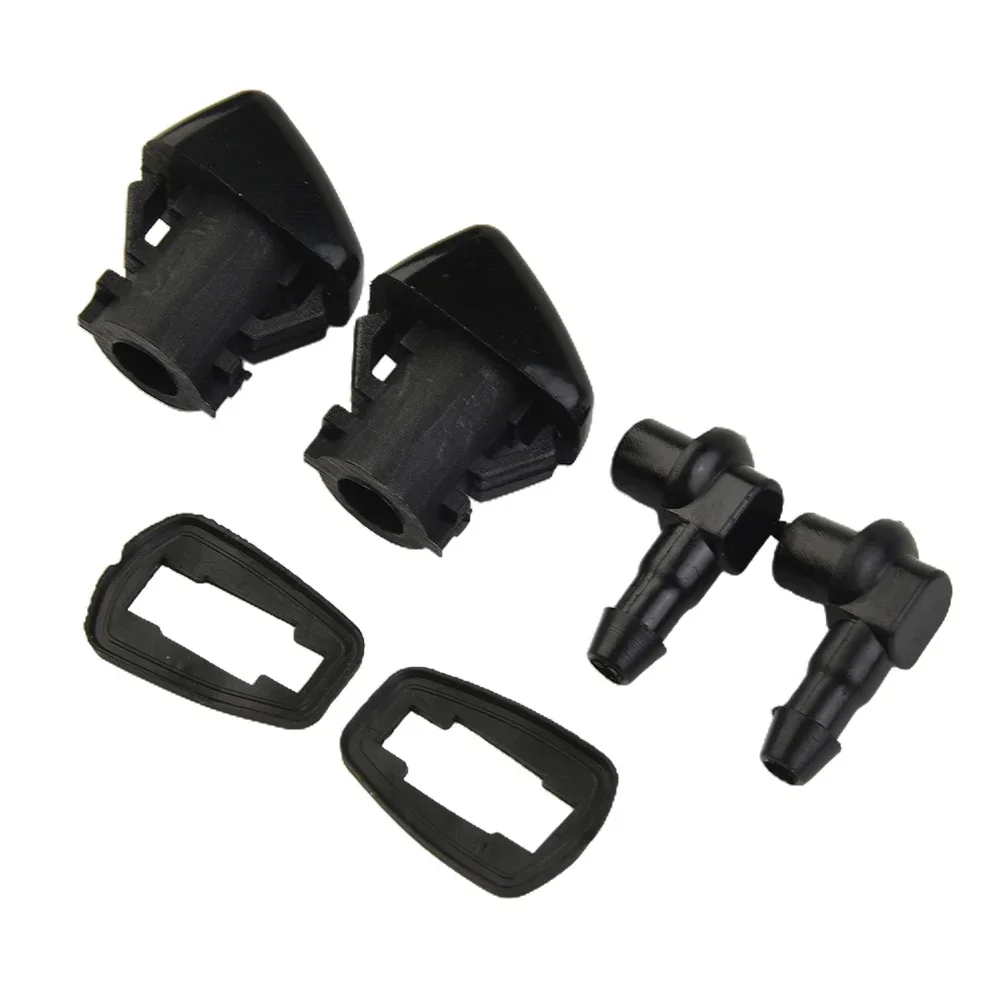 

100% Brand New Right Front Left Washer Nozzles Jet New Replacement Safe Front Windscreen Nozzles 2pcs Accessories