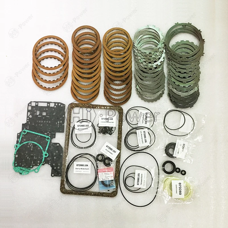 A340 A340E A340F A341E Transmission Clutch Master Repair kit Friction Steel Plate For Toyota Gearbox Disc Oil Seals Overhaul Kit