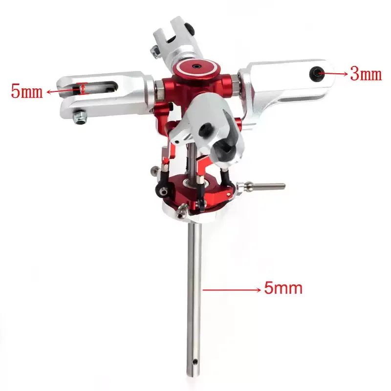 450 Helicopter 4-Blades Metal Main Rotor Head for Align Trex 450 PRO V3 KIT