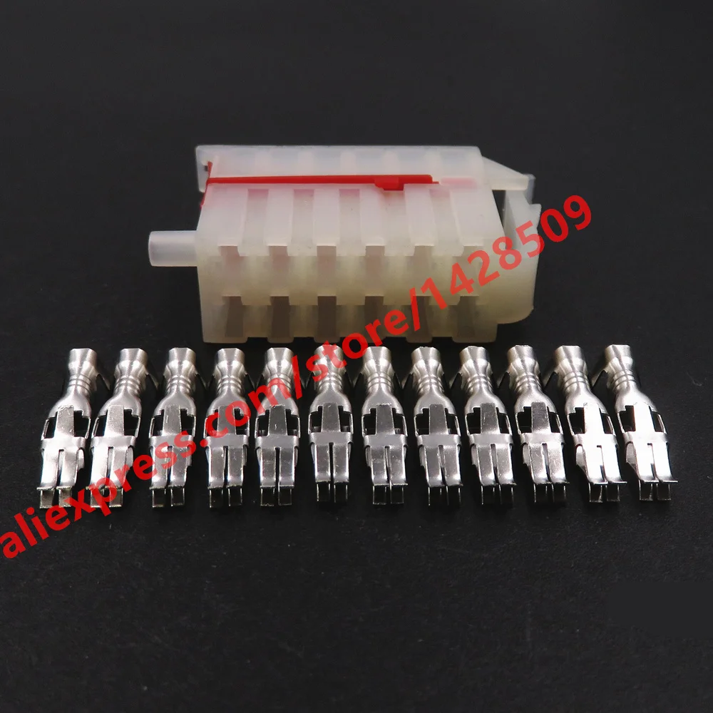 1 Set 12 Pin Car Wiring Unsealed Socket 3.5 Series 357971967A Auto Modification Electrical Connector Accessories