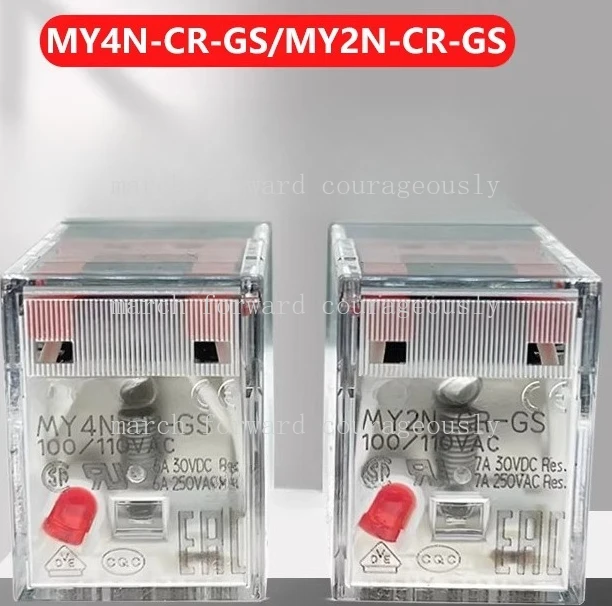 

Оригинальные и совершенно новые реле Omron: MY2N-CR-J, MY4N-CR-GS-R, MY2N-D2-GS, AC110