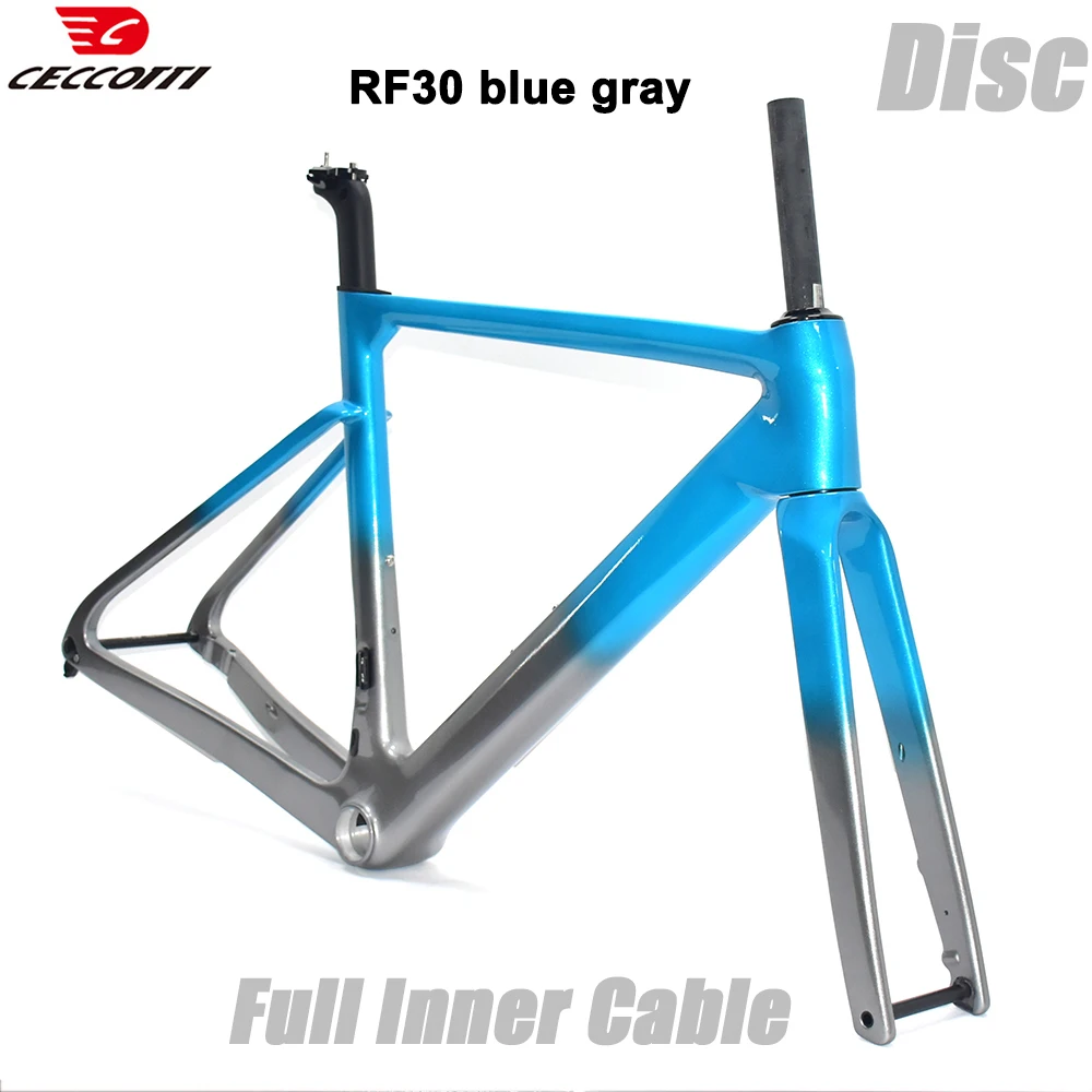 CECCOTTI MF30 Model carbon road bike frame T47BB Fixed device frame Full Hidden Cable bicycle frameset carbon