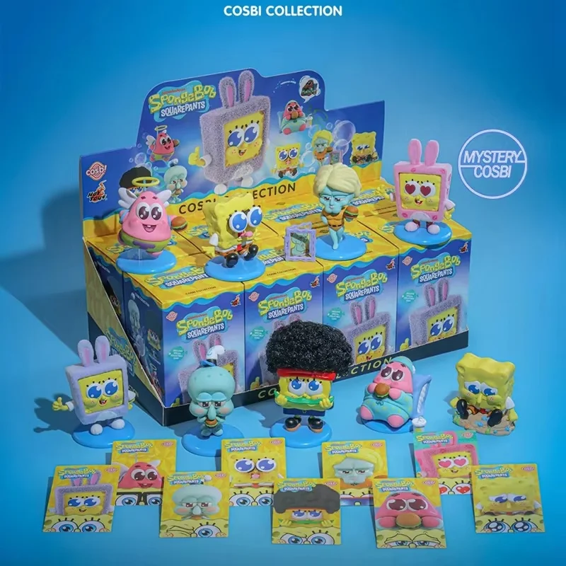 ألعاب ساخنة سبونجبوب سكوير كوسبي صندوق أعمى تمثال صغير لطيف تحصيل زخارف مكتب لعبة عصرية هدية للأطفال 2025 وصول #1