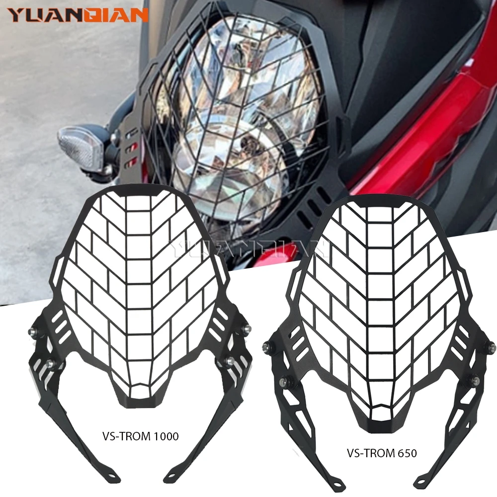 

For SUZUKI V-STORM 650 1000 DL650 DL1000 Vstrom Vstrom650 2017-2021 2020 2019 Headlight Guard Protector Grille Cover Motorcycle