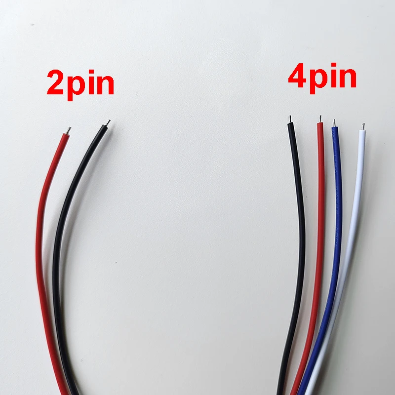 1個 2線式/4線式 USB 2.0 メス電源ジャック USB 2.0 充電ポートコネクタ ケーブル付き 電気端子 USB充電ソケット