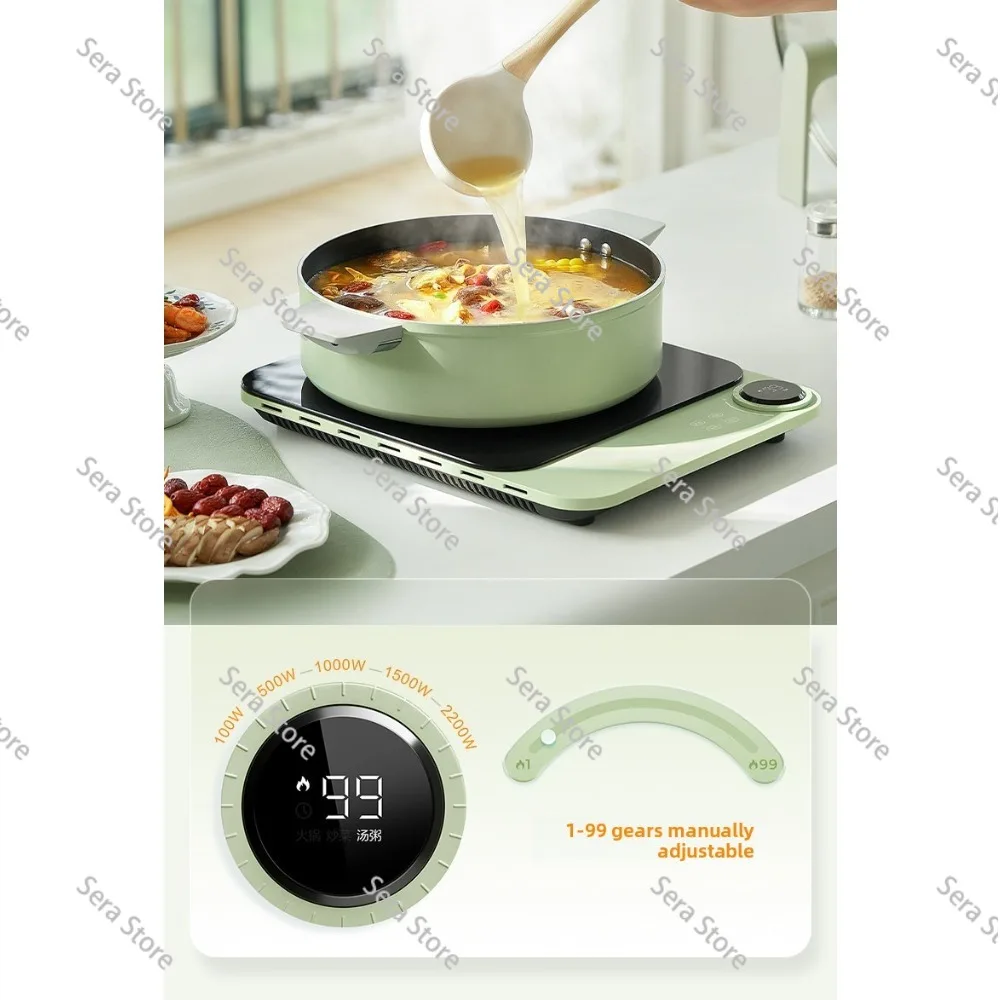 Ultra-thin Induction Cooker Home Energy-saving Small High-power Hot Pot Special Mini New Model