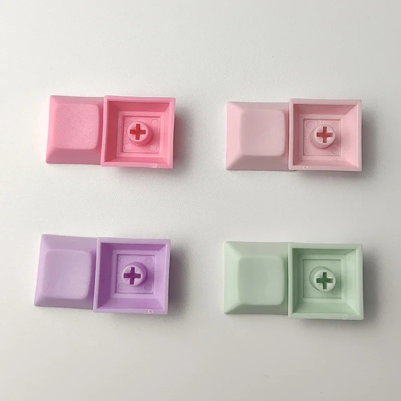 NPKC PBT Keycap DSA Profile 1u Blank Mixed Color Keycaps for Cherry MX Switch Mechanical Keyboard Key caps Custom DIY Key cap