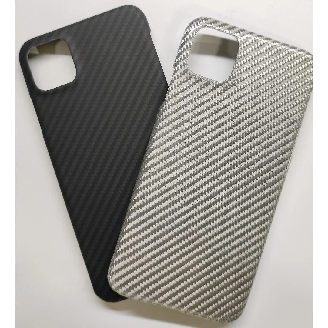 For iPhone 11 pro Max Carbon Fiber Phone Case - Thin Aramid Fiber Hard Cover Protection