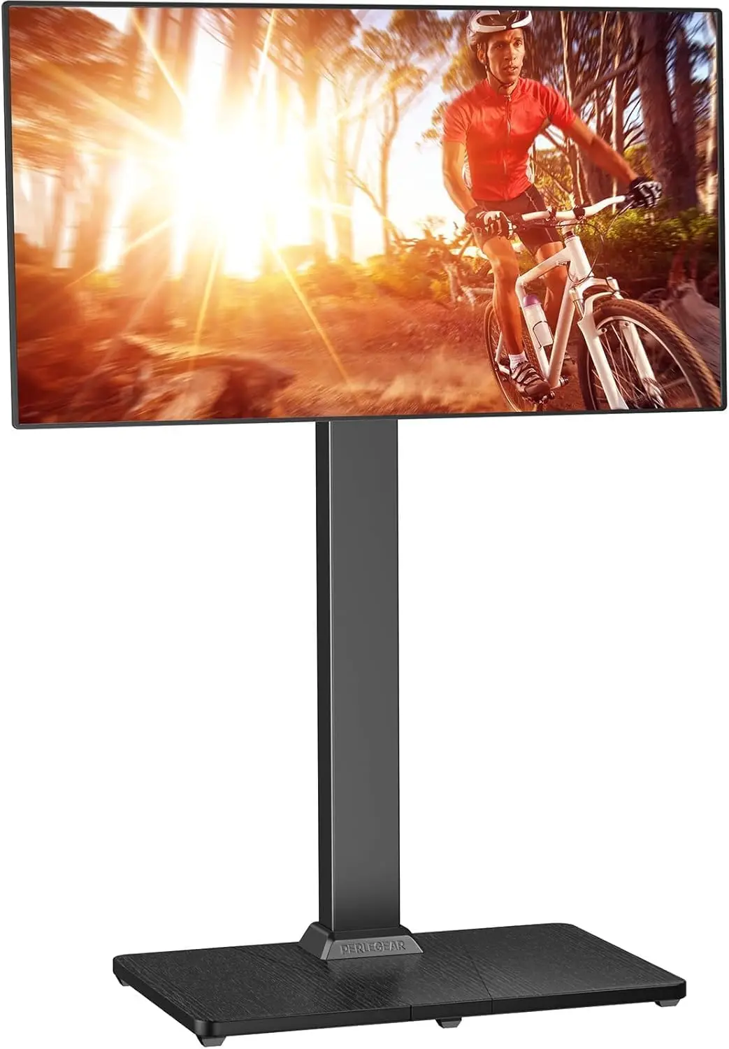 

Напольная подставка для телевизора с креплением для телевизоров диаметром 32–70 дюймов до 88 фунтов, напольная подставка для телевизора с 9 регулировками по высоте, поворотная подставка для телевизора