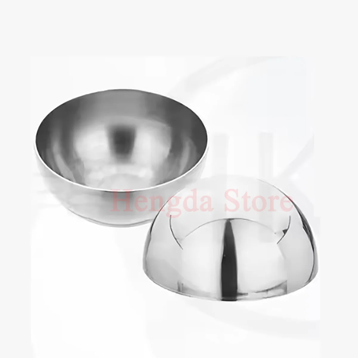 201 Stainless Steel Semi Spherical Ball Ø 12-400mm Thick 1/1.2/1.5/2mm Mirror Finish Spherical Mold Plug Decor Hollow Hemisphere
