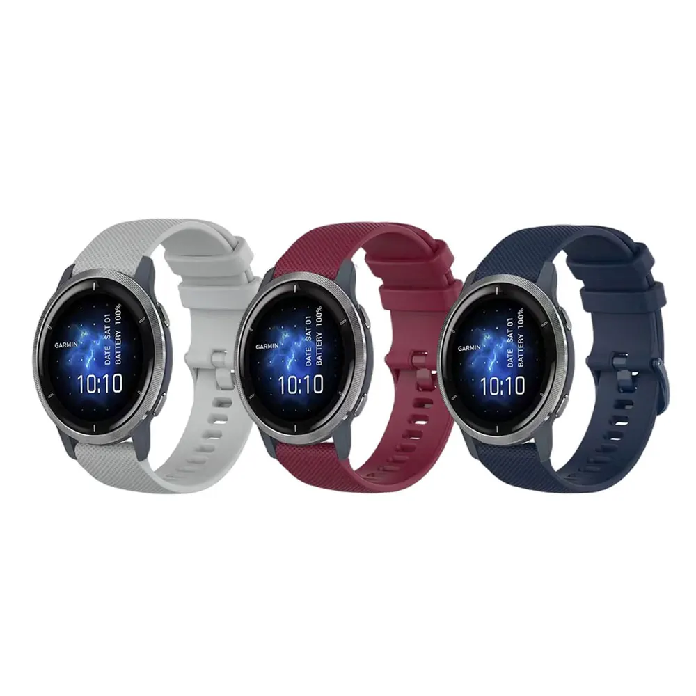 1 шт., 22 мм, силиконовый ремешок для Garmin Venu 2 3, сменный силиконовый ремешок для часов Garmin Forerunner 255, музыкальный браслет, ремень