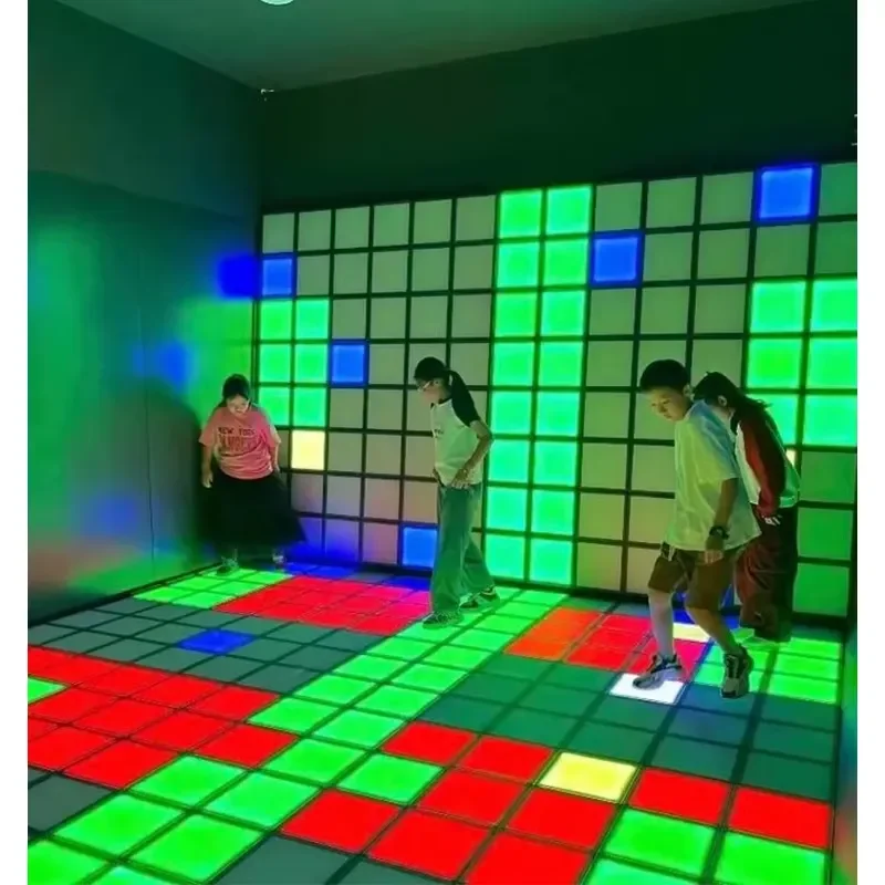 Interactive Indoor Jump Game, Reaction Test, Multi-person Party, Single-person Amusement Rides