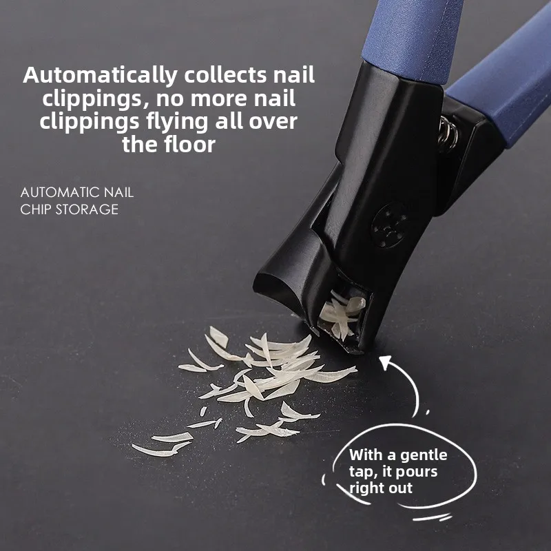 Large-opening nail clipper, splash-proof nail scissors, designed for thick, hard nails. Single-use nail file/scissors,large size