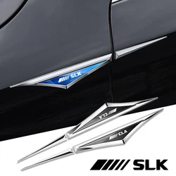 2pcs alloy car stickers car accsesories accessory for Mercedes Benz AMG CLA CLK CLS GLA GLB GLC GLE GLK GLS GTS SLC SLK Auto
