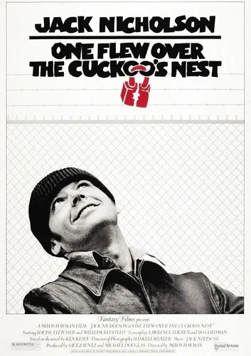 One Flew Over The Cuckoo;s Nest Movie Film Metal Sign Advertisement wall Plaque