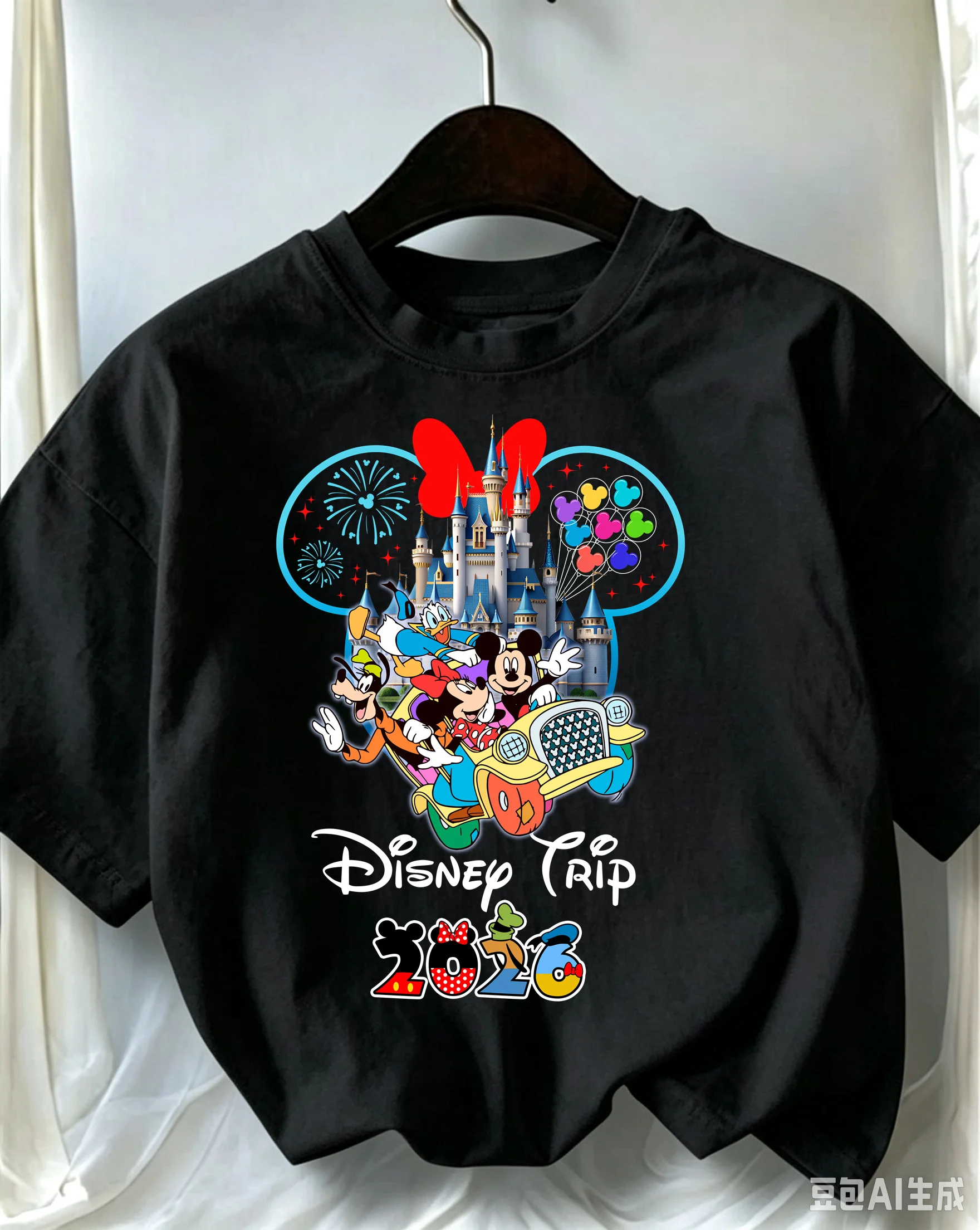 Cute Disney Princess Mermaid Cinderella Graphic Kids T Shirt Girls Short Sleeve Summer Casual Outdoor Streetwear Tops