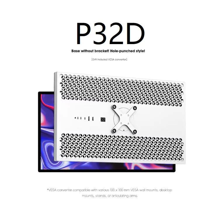 KUYCON P32D 4K60Hz 3840*2160 HDR10 Feature 60Hz USB-C FOR MAC 100W GLOSSY screen Display
