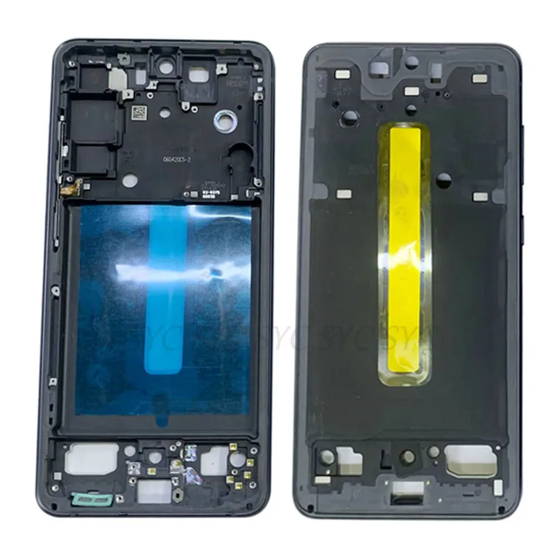 Middle Frame Center Chassis Cover Housing For Samsung S21 FE 5G G990 G990B G990U Phone Metal LCD Frame Repair Parts