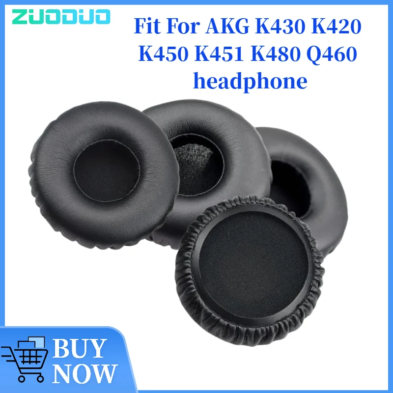 

ZUODUO Earphone Ear Pads For AKG K430 K420 K450 K451 K480 Q460 Earpads Sponge Foam Cushion Replacement Headphones Accessories