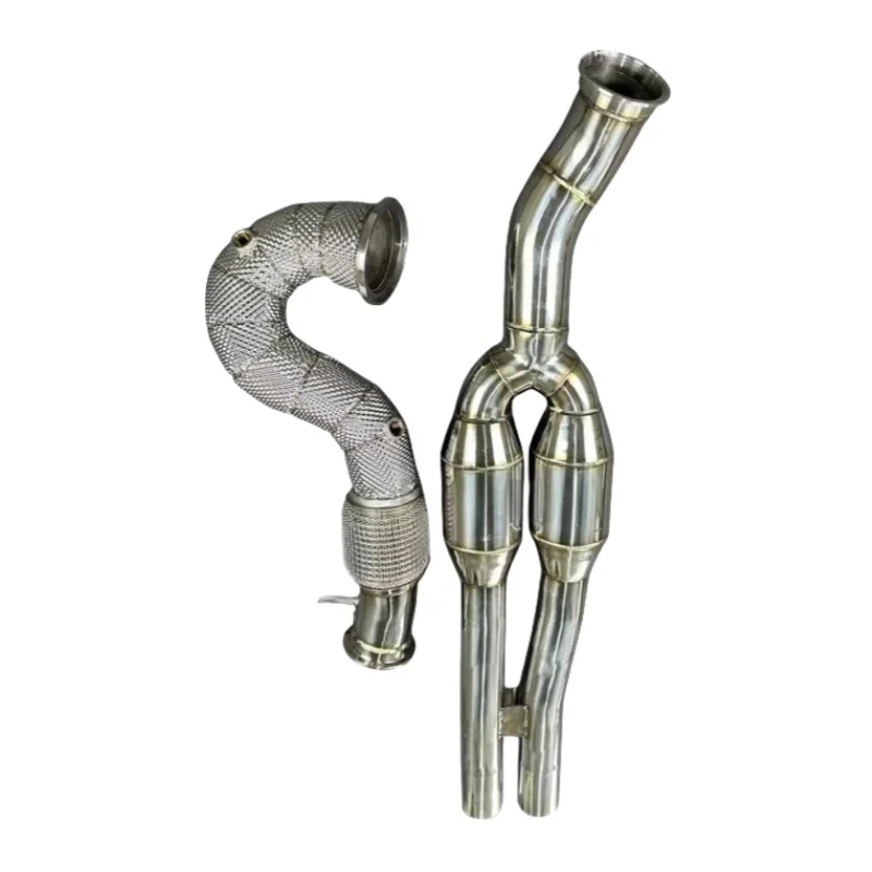 Exhaust Muffler TTRS 8P RS3 2.5 TFSI EVO (EA855) 2017~ High-Flow Catalytic Converter Including Pipe
