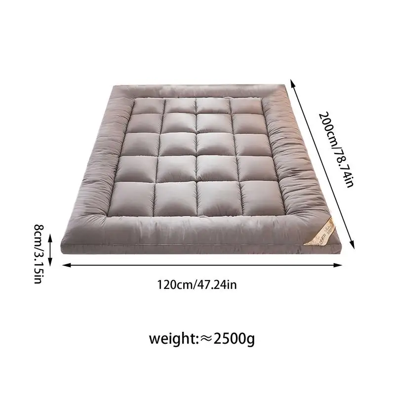 Weiche Matratze gefüllt mit Samt Tatami Schlafsaal dicke faltbare Matratze Einzel bett Doppelbett Home King Bett Pad Tatami Matte