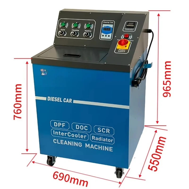 High-effective Diesel Engine System Cleaning Machine DPF Particulate Filter SCR Urea Tank Cleaning Catalytic Converter Cleaner
