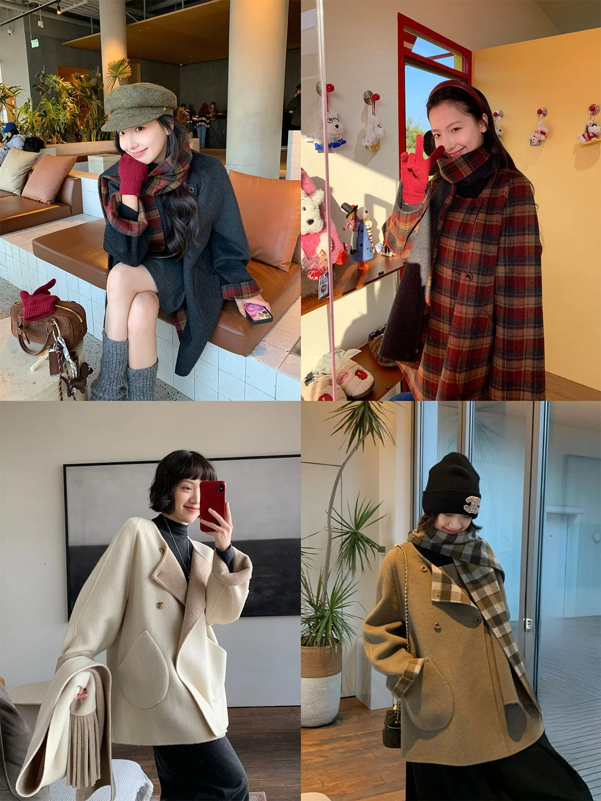 

Двусторонний шерстяной шарф-плед, пальто-халат «Красивый закат», А-силуэт, верхняя одежда, длинный рукав, для женщин 25-29 лет