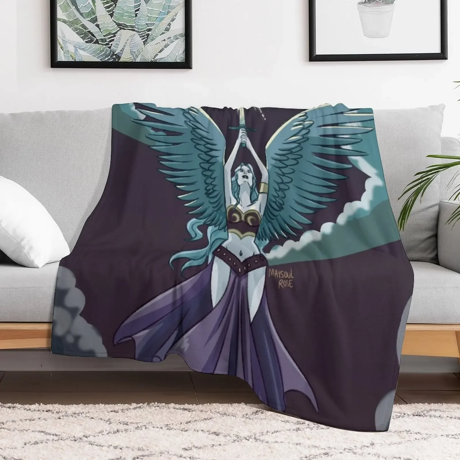 Calling the storm Throw Blanket Luxurious Soft Blanket Holiday Gift for Family