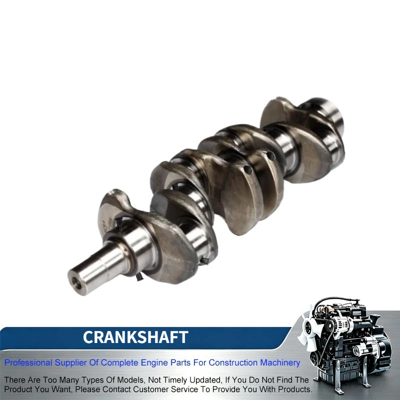 6204-33-1100 6204331100 Crankshaft For Komatsu PC60-5 PC60-6 PC60-7 S4D95 4D95 Engine