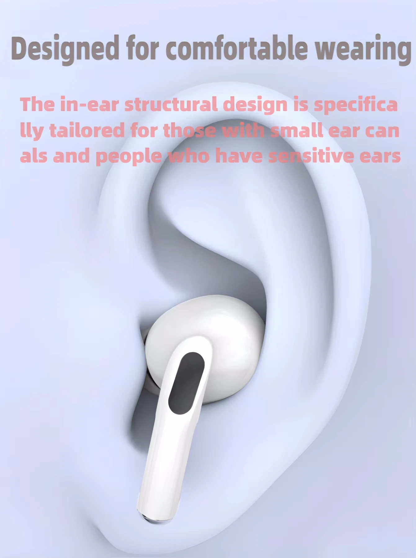 Беспроводные наушники с шумоподавлением, HIFI звук, спортивные наушники для ios-18 ANC Pro 2, беспроводные Bluetooth наушники, кабель типа USB-C