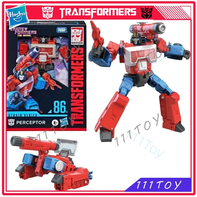 

In Stock Hasbro Transformers Classic Toys The Movie1986 SS86-11 Perceptor Action Figure Robot Toy Collectibles Gifts Hobbies