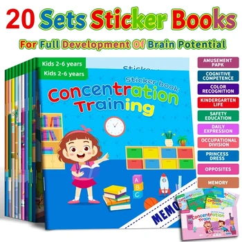 Montessori Sticker Book 1