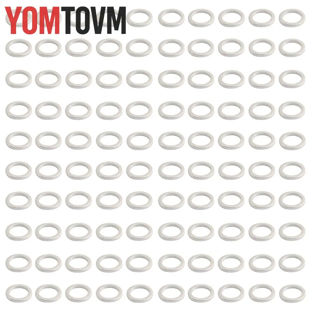 100PCS Aluminium Oil Drain Plug Crush Washers 9410914000,2151323001 for ACURA CL 1997-2003