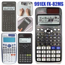 991EX FX-82MS Scientific Calculator Original Digital Display 696 Function For High School University Solar Scientific Calculator