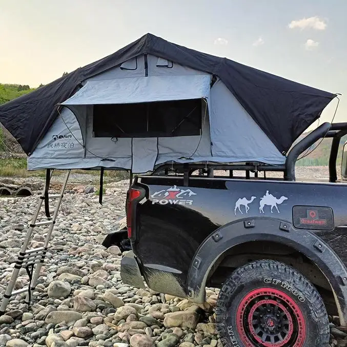حار بيع EM خيمة سقف ناعمة مع الملحق 4x4 سقف السيارة العلوي خيمة أجزاء لينة إجمالي عينة مقاومة للماء التخصيص
