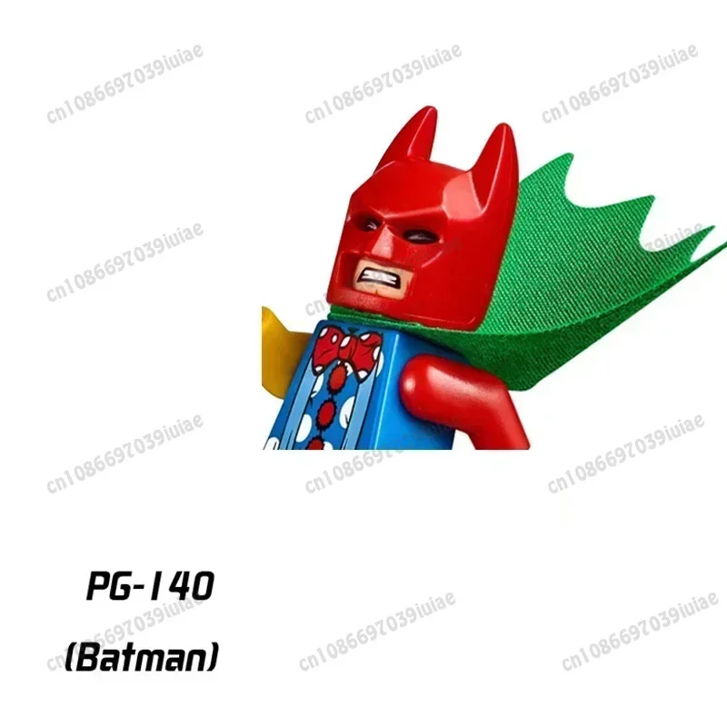 PG8042 superhéroe Batman payaso Robin Riddler Bruce Wayne personaje de dibujos animados bloque de construcción niño regalo de cumpleaños PG140 PG146