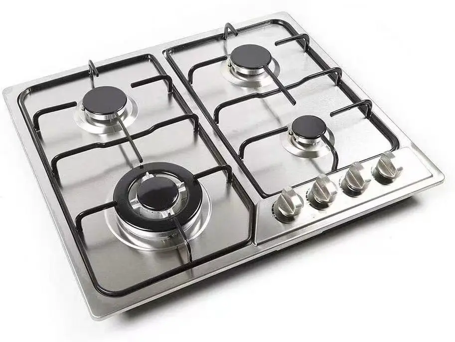 Cuisinière à gaz 4*3,6 kw, 4 brûleurs, table de cuisson domestique de haute qualité, nouvel arrivage