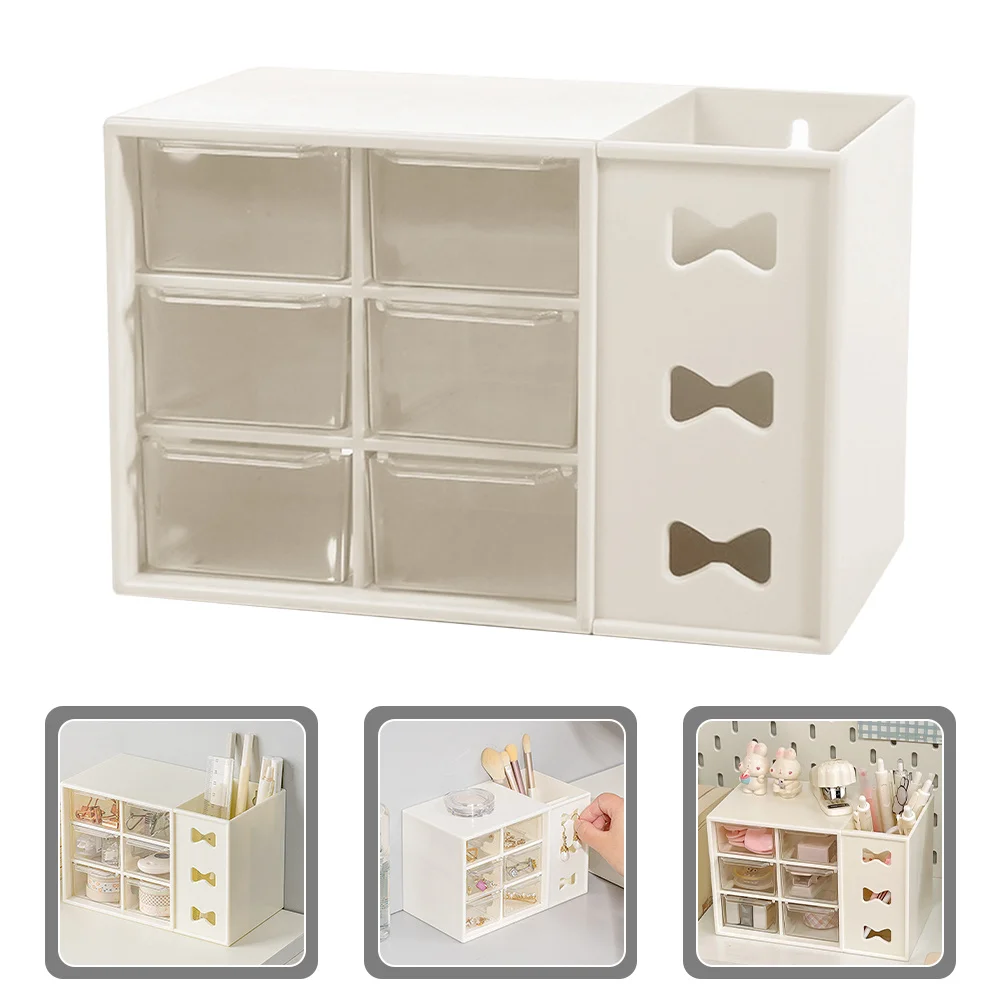 

Multifunctional Desktop Drawer Organizer Makeup Storage Case for Cosmetics Jewelry Stationery Storage Box Desktop Drawer Box