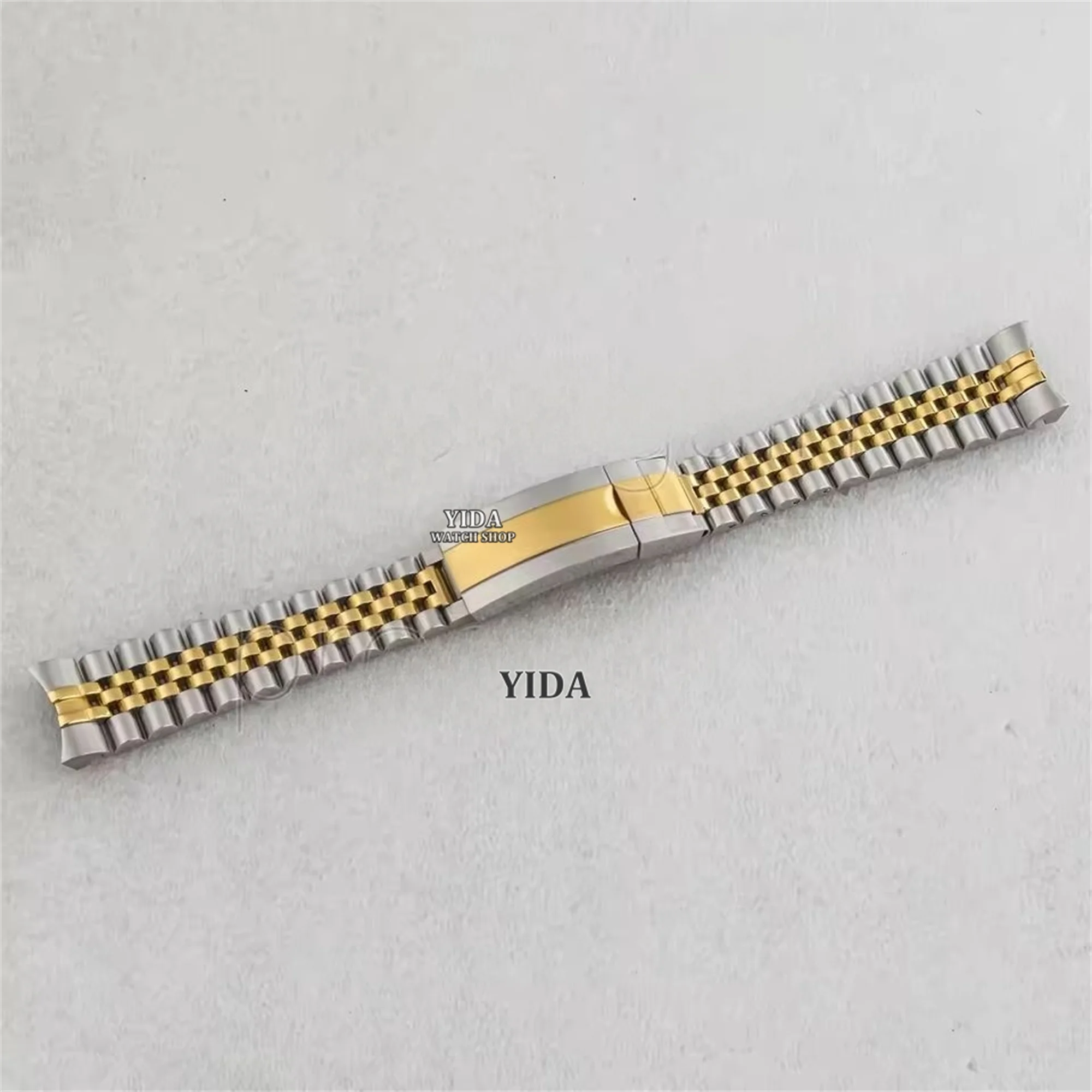 

20mm Watch Strap 316L Stainless Steel Oyster Watch Band Rose Gold Silver Black Bracelet for SUB GMT Datejust Jubilee Bracelet