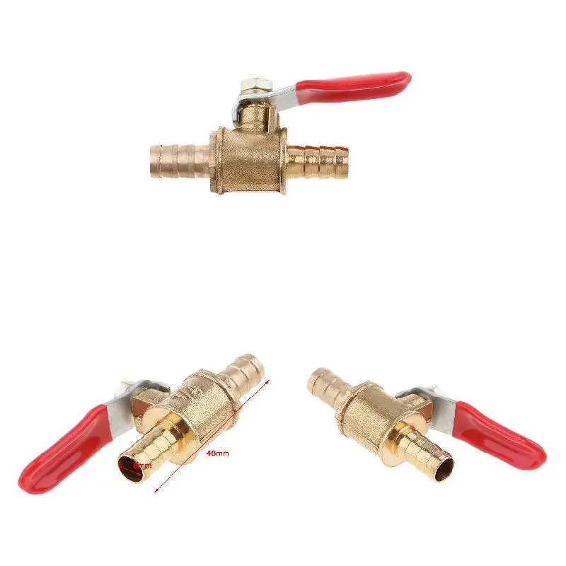 Brass Ball Valve Full Port Gate Valve for Water Air Fuel Fluid Usage Brass Ball Valve Water Air Fuel Fluid Oil  Gas Accessories