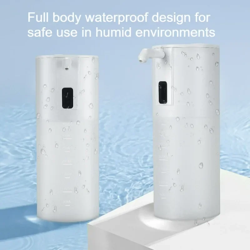 350ml Automatic Soap Dispenser with Intelligent Sensor Waterproof Charge-Powered Hand Soap Dispenser for Kitchen And Bathroom