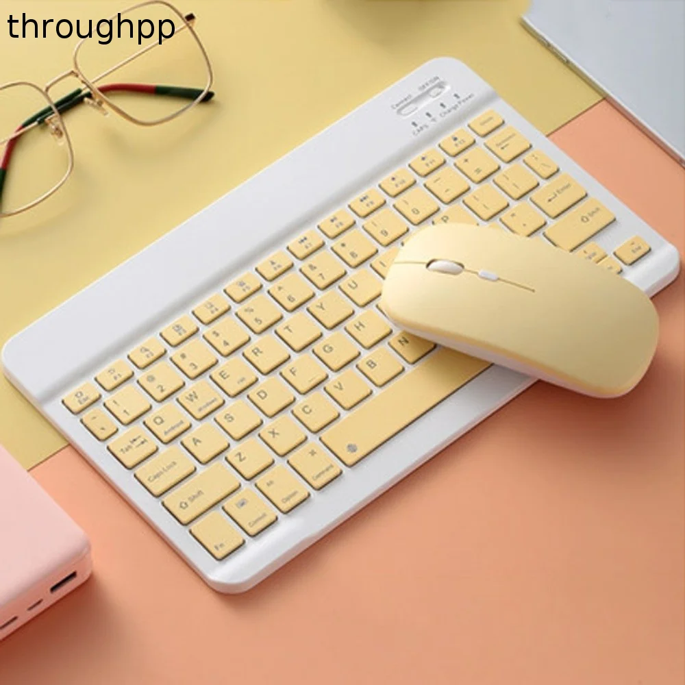 Mini Keypad 10 Inch Bluetooth Keyboard Rechargeable Mini Wireless Keyboard Lightweight Universal Portable Keyboard Travel