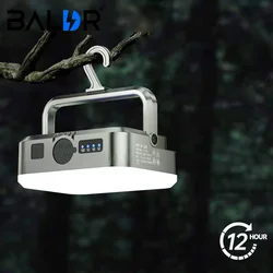 Baldr lanterna de acampamento solar à prova d'água ipx6 smd usb recarregável ao ar livre pendurado luz de preenchimento portátil iluminação de manutenção de trabalho