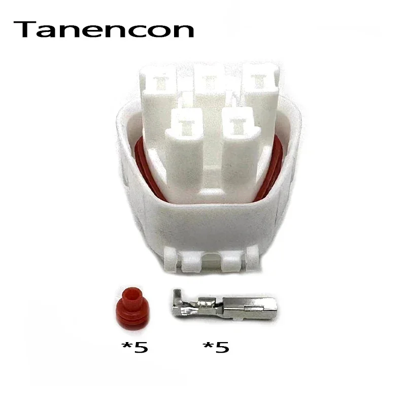 1 Set 5 Pin 90980-11077 Auto Fuel Pump Electronic Connector Wiring Harness Pigtail Plug For Hyundai Toyota KIA Lexus Mazda