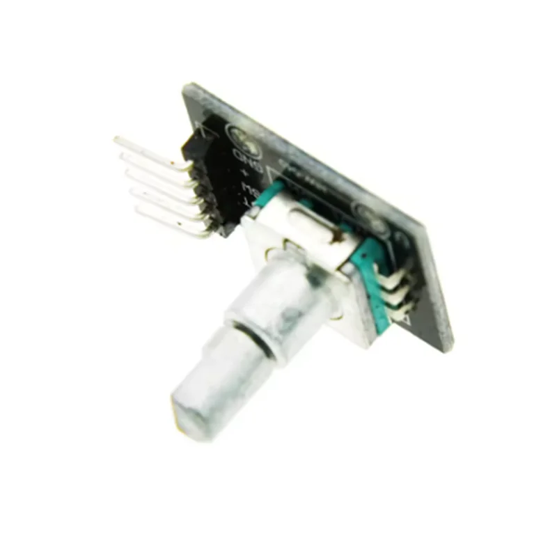 1-10 pces módulo codificador rotativo de 360 graus KY-040 placa de desenvolvimento do sensor de tijolo com botão tampa potenciômetro kit diy para arduino
