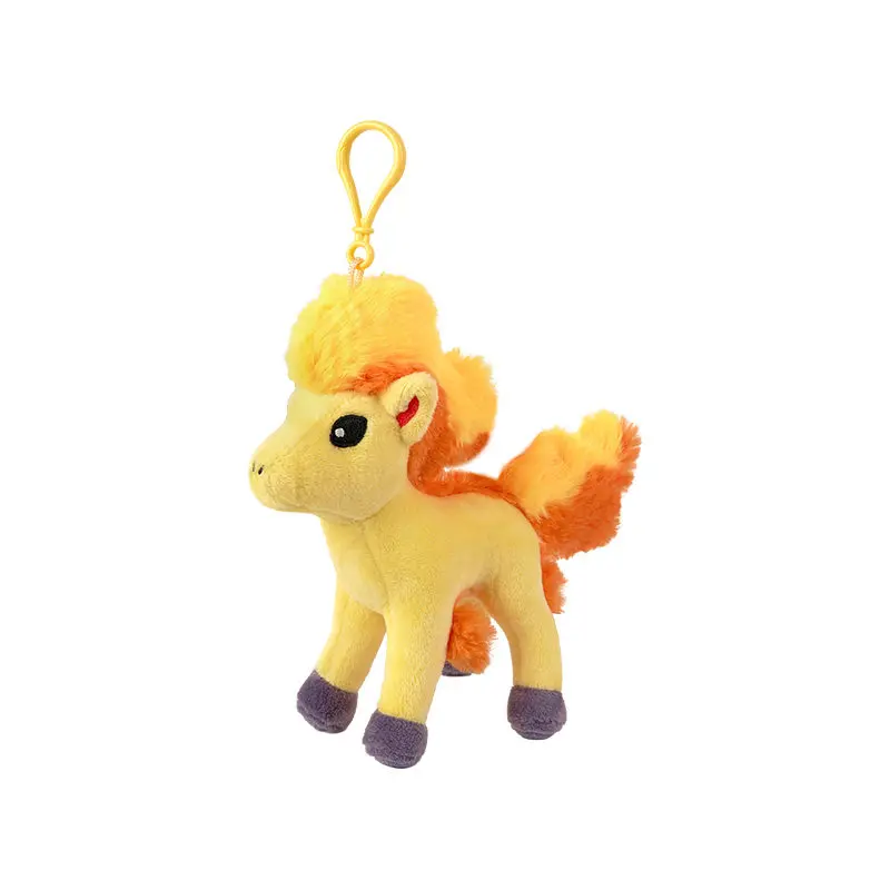 Pokemon Genuine The Steed Start Series Ponyta Rapidash Cute Plush Pendant Keychain Children Christmas Birthday Gift
