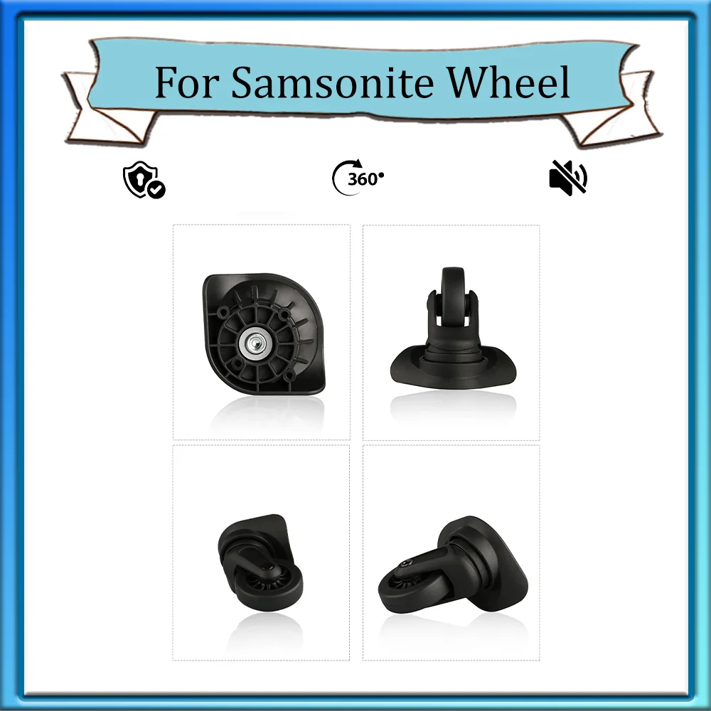 For Samsonite 75R S43 replaces American luggage trolley case universal wheel luggage For Hongsheng A-90 accessory wheels