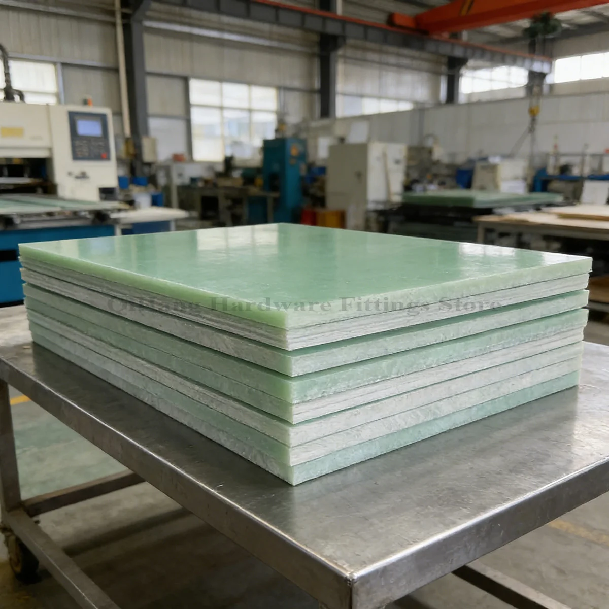 FR4 Epoxy Fiberglass Sheet, Water-green Insulation Board, FR-4 Glass Fiber Material, Thickness 0.3-50mm