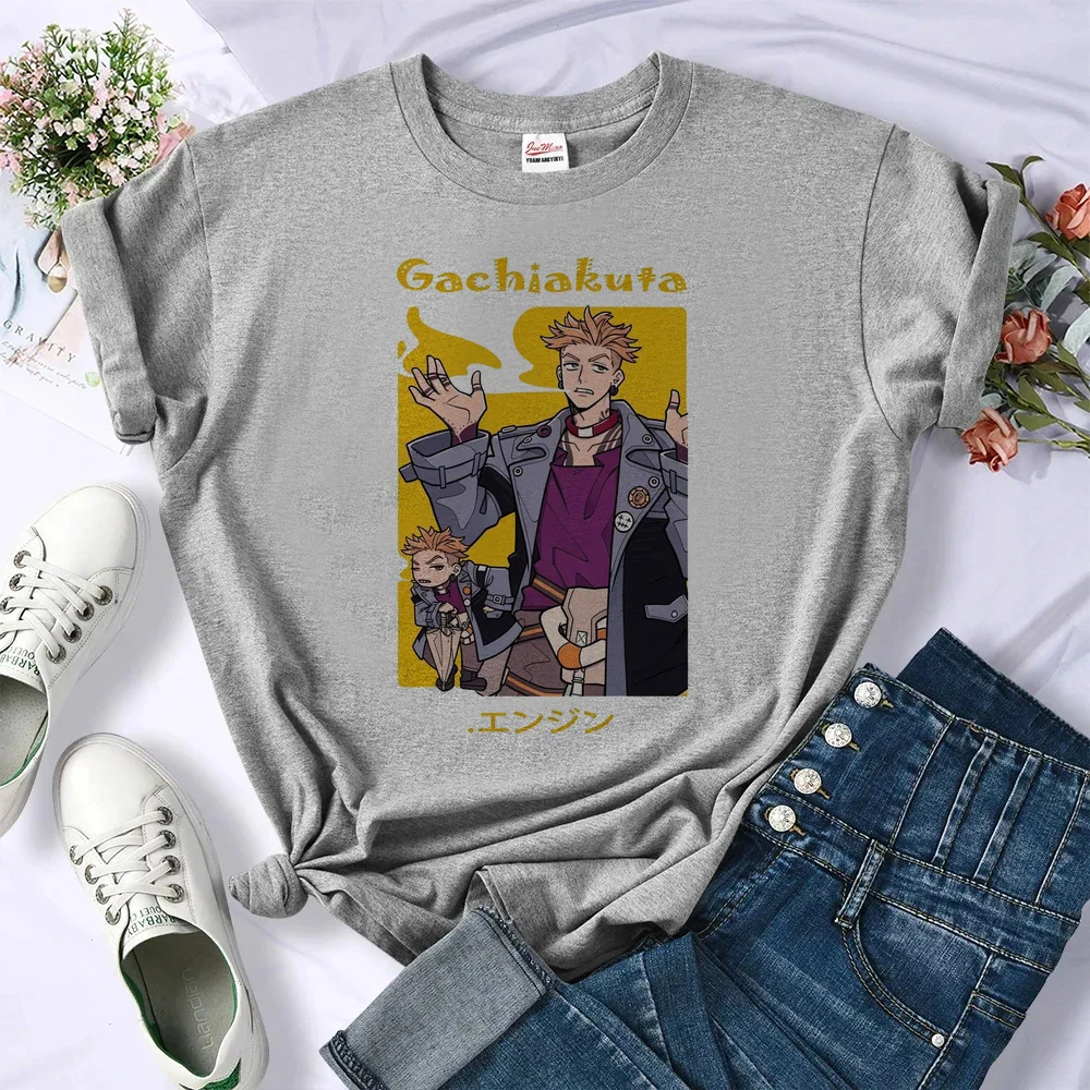 Gachiakuta shirt femme harajuku Retro manga streetwear japan t shirt kawaii cheap cutecore graphic summer