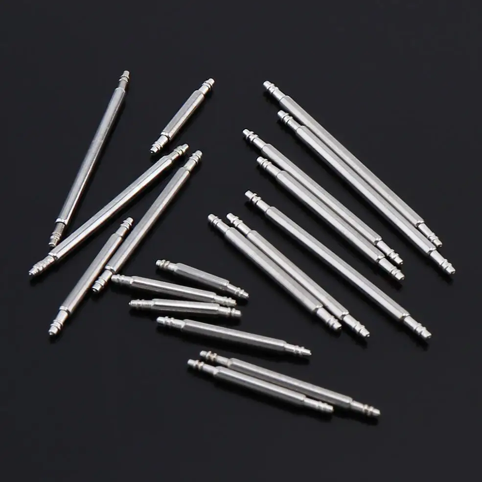 360 pz/set 8-25mm cinturino per orologio barre a molla perni di collegamento del cinturino riparazione dell'albero con albero in acciaio inossidabile per la riparazione dell'orologio